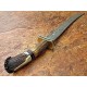 NS-108 CUSTOM HANDMADE 33 Inches Beautiful Stag Horn Handle Sword