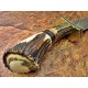 NS-108 CUSTOM HANDMADE 33 Inches Beautiful Stag Horn Handle Sword
