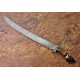 NS-108 CUSTOM HANDMADE 33 Inches Beautiful Stag Horn Handle Sword