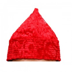 Kufi Cone Red Taj – Naqshbandi Sufi Muslim Red Kufi Hat