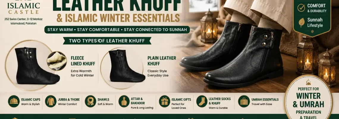 Leather Khuff & Islamic Winter Essentials – Warm, Comfortable Products for Winter