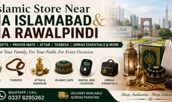Islamic Store Near DHA Islamabad & Rawalpindi – Islamic Gifts, Prayer Mats, Attar & Umrah Essentials