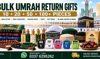 Bulk Umrah Return Gifts in Pakistan – 10, 20, 50, 100+ Pieces