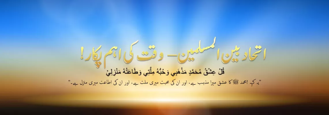 Islamic Castle Insight: Unity of Muslims – An Important Call of Our Time (Abu Anees Muhammad Barkat Ali)