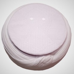 Muslim White Nalain Imam Hat – Turkish Style | سفید نعلین شریف امام ٹوپی (ترکش طرز)