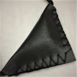 Black Leather Taweez for Protection – Naqshbandi Spiritual Talisman