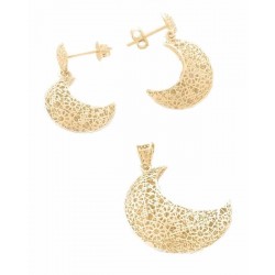 Mihrab of Medina Full Gold-Plated Jewelry Set – Inspired by Masjid Nabawi & Rawdah