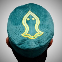 Kufi Nalain Cap Sea Green Sufi Muslim Hat