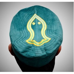 Kufi Nalain Cap Sea Green Sufi Muslim Hat