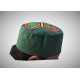 Kufi Nalain Dark Green Mawlid Hat